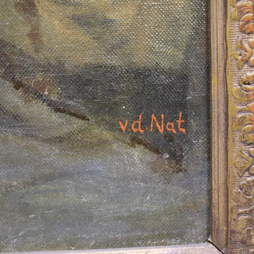 Willem van der Nat (1864-1929) Willem van der Nat (1864-1929), 带念珠的坐着的老妇人的肖像（可能是&hellip;