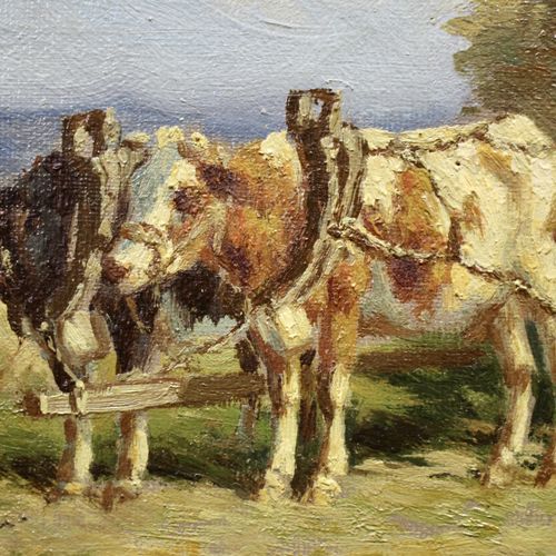 Herman Bogman (1861-1921) Herman Bogman (1861-1921), Hay time, signed 'HC. Bogma&hellip;