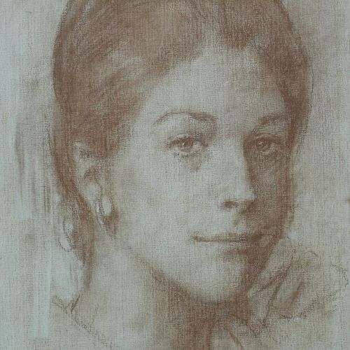 Sierk Schröder (1903-2002) Sierk Schröder (1903-2002), Portrait de femme, signé &hellip;