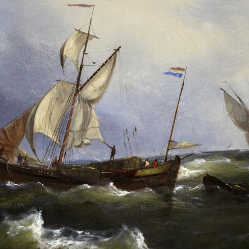 Govert van Emmerik (1808-1882) Govert van Emmerik (1808-1882), Barcos frente a l&hellip;