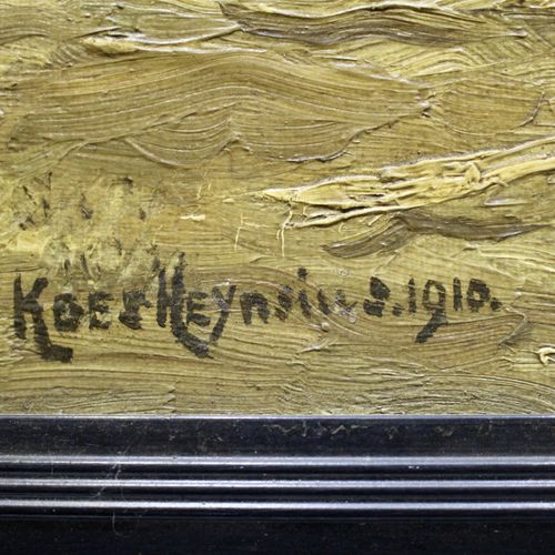 Kees Heynsius (1890-1981) Kees Heynsius (1890-1981)，《贝壳渔夫》，签名和日期为 "Kees Heynsius&hellip;
