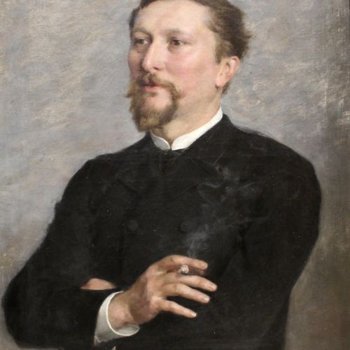 François Halkett (Belgisch, 1856-1921) François Halkett (belga, 1856-1921), Seño&hellip;