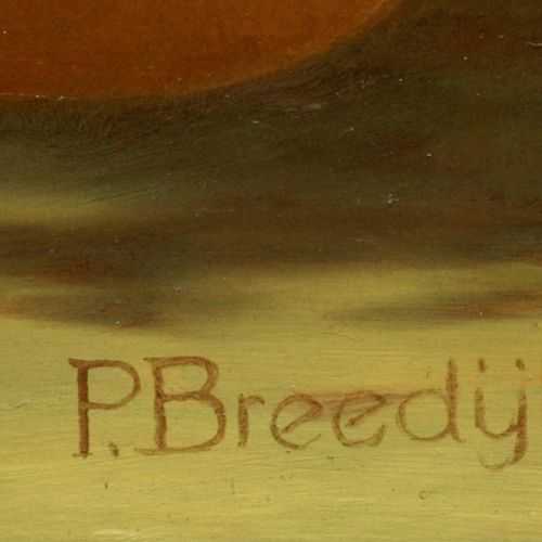 Peter Breedijk (1927) Peter Breedijk (1927), Desnudo sentado, firmado "P.Breedij&hellip;