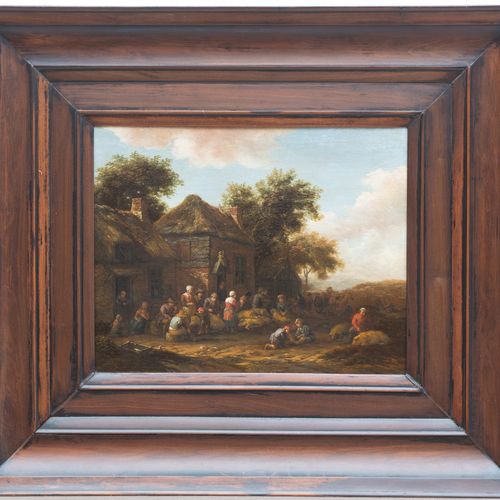 Barent Gael (1630/5-1698) Barent Gael (1630/5-1698), Éleveurs de porcs près du r&hellip;