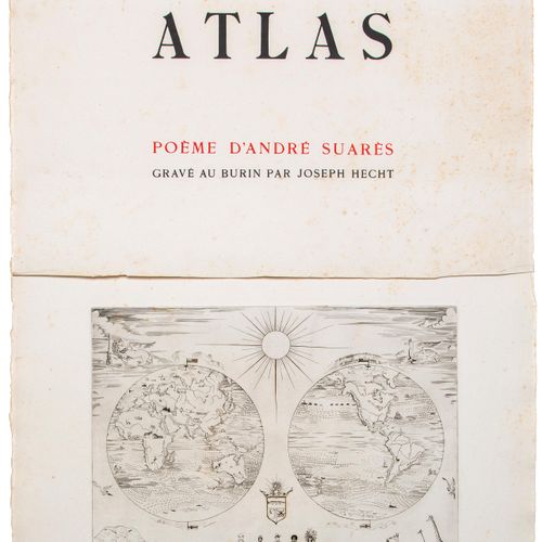 [ARTISTS’ BOOK] – [HECHT, J. (Joseph) (1891-1951)] – SUARÈS, A. Atlas. Poème d’A&hellip;
