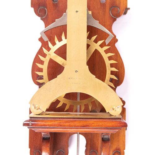 A model of an anchor escapement Modèle d'échappement à ancre, milieu du 20e sièc&hellip;