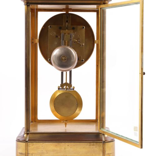 A French gilt-brass four-glass mantel clock A French gilt-brass four-glass mante&hellip;