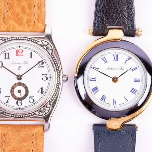Null A collection of four wristwatches, Antoine & Fils