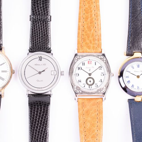 Null Une collection de quatre montres-bracelets, Antoine & Fils