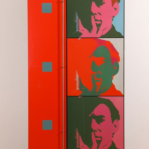 Andy Warhol, hb Collection, limited Cabinet Motif A Set of Six Self Portaits 196&hellip;