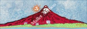 Yayoi Kusama_Mt. Fuji, I Love 彩色木刻，2015年，以越前久木舍人为题材，铅笔签名并编号，理由上再次编号，出自120版，由东京的A&hellip;