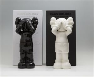 KAWS_KAWS HOLIDAY UK-Container a set of two ceramic figures, 2021, from the edit&hellip;