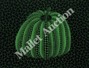 Yayoi Kusama_Pumpkin (GY) screenprint in colours, 1996, on Arches, signed, title&hellip;