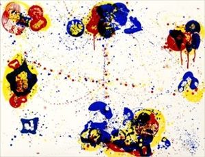 Sam Francis_Web screenprint in colours, 1972, on Italia, signed in pencil, numbe&hellip;
