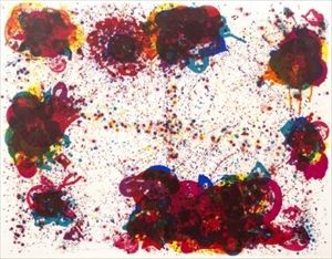 Sam Francis_Lyre Eight screenprint in colours, 1972, on Italia, signed in pencil&hellip;