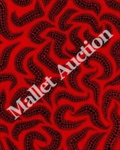 Yayoi Kusama_Wave Crest screenprint in colours, 1999, on Arches, signed, titled,&hellip;