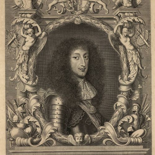 Null [Portraits]. Nanteuil, R. (1623-1678). (Portrait du cardinal Mazarin). Grav&hellip;