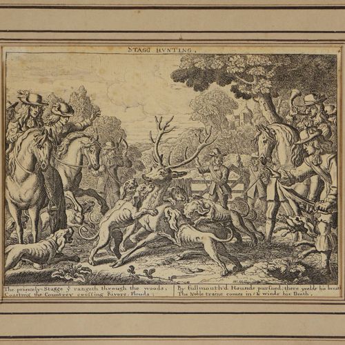 Wenceslaus Hollar (1607-1677) STAGG HUNTING

Etching on paper, 167x229 mm, marke&hellip;