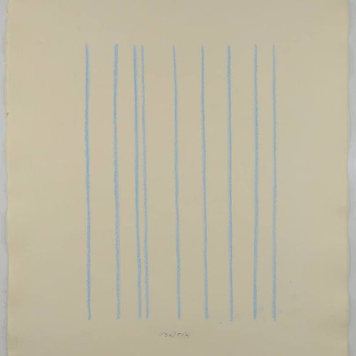 Vaclav Bostik (1913-2005) RIEFELUNG

1988 - 1989

手工纸上的粉笔画，590x420毫米，在纸的中央用铅笔签名 &hellip;