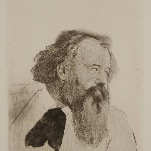 Emil Orlik (1870-1932) PORTRAIT DE HERMANN BAHR

1908

Aquatinte, pointe sèche s&hellip;