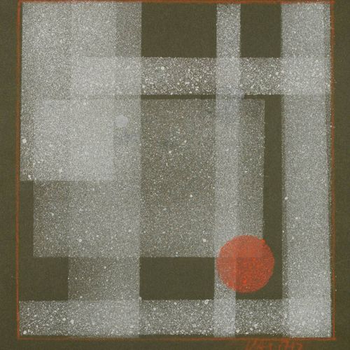 Karel Valter (1909-2006) 抽象构成

纸上喷水彩，240x334毫米，剪纸190x205毫米，右下角有签名 "Valter"。Verso&hellip;