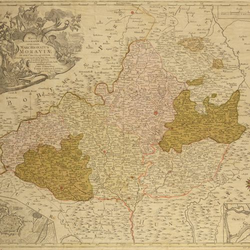 Tobias Conrad Lotter (1717-1777) MAP OF MORAVIA

1758

Map of Moravia "Mappa Geo&hellip;