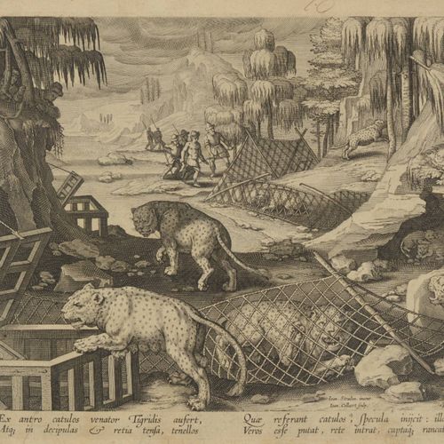 Johannes Strada (1523-1605) Philipp Galle (1537-1612) PANTHER HUNTING

Copperpla&hellip;