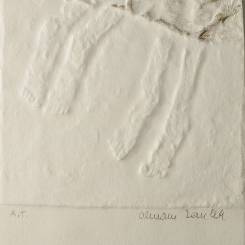 Olbram Zoubek (1926-2017) GAMBE

Stampa in rilievo su carta a mano, 154x148 mm (&hellip;