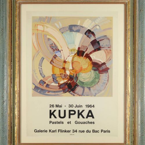 Frantisek Kupka (1871-1957) PLACAT 1964

1964

纸上彩色石版画，650x470毫米，右角印有 "Kupka"，画有&hellip;