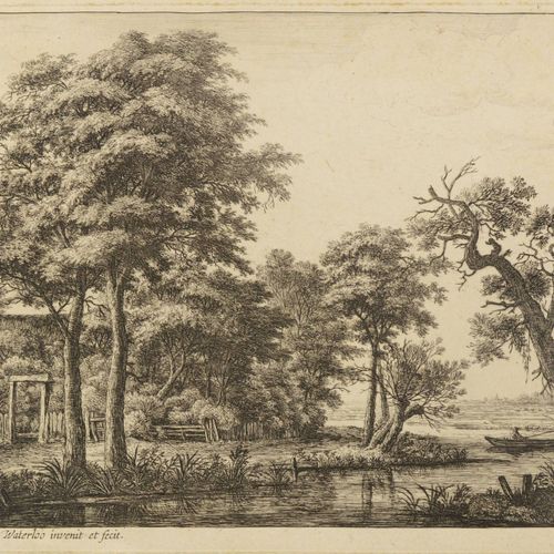 Anthonie Waterloo (1609-1690) 六幅大型风景画系列中的第四幅

约1650年

六幅大型风景画系列中的第四幅。描述在印刷区 "Ant&hellip;