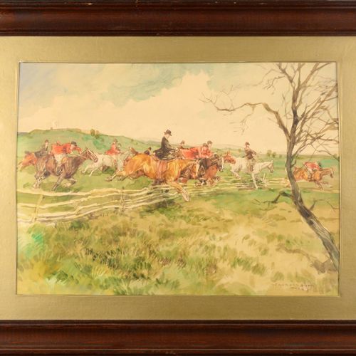 Egon Wallburg (1911-2004) DEUX AQUARELLES - COURSES DE CHEVAUX

1940

Aquarelles&hellip;