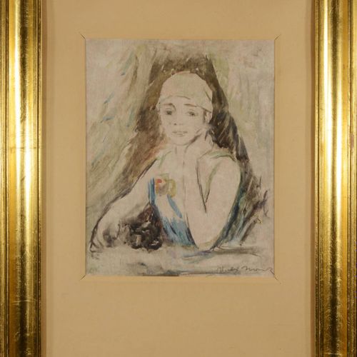 Willi Nowak (1886-1977) SITTING GIRL

Mixed media - pencil and watercolor on pap&hellip;
