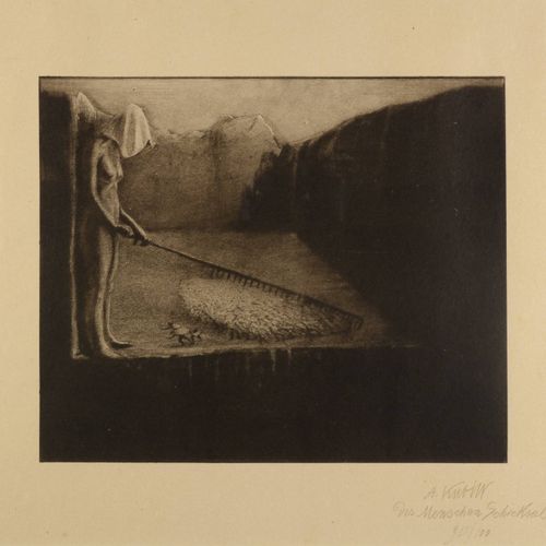 Alfred Kubin (1877-1959) LE DESTIN DE L'HOMME

1903

Impression en fac-similé (i&hellip;