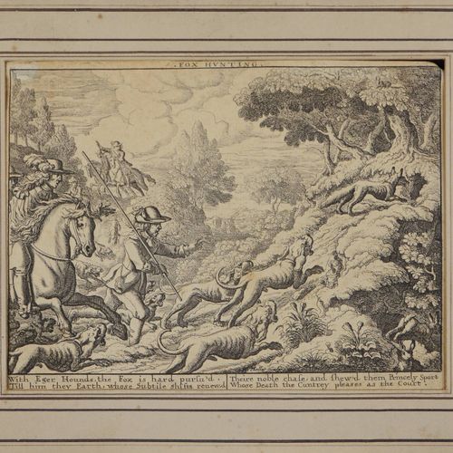 Wenceslaus Hollar (1607-1677) FOX HUNTING

Radierung auf Papier, 169x227 mm, gez&hellip;