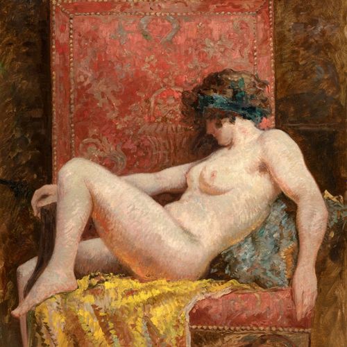 Emile Baes,1879 - 1954 Nu

Huile sur toile

Sig.

153 x 86 cm