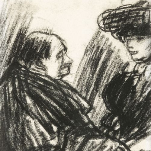 Eugeen Van Mieghem,1875 - 1930 La conversation

Fusain sur papier

10 x 9,5 cm