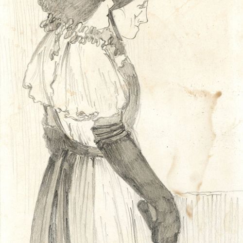 Henri Evenepoel,1872 - 1899 Promenade

Crayon et aquarelle sur papier

Monogramm&hellip;