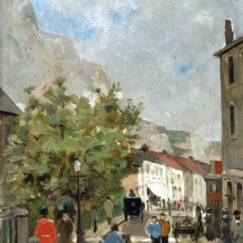 Théo Van Rysselberghe,1862 - 1926 East Cliff Street, Dover (1880)

Huile sur pan&hellip;
