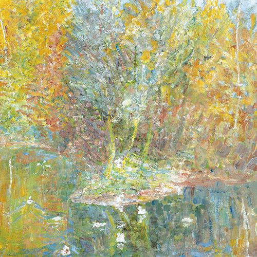Georges Buysse,1864 - 1916 Les canards, soleil, automne

Huile sur toile

Sig. E&hellip;