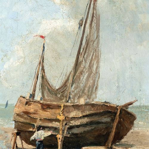 Valerius De Saedeleer,1867 - 1941 Vieille barque de pêche (1893)

Huile sur toil&hellip;