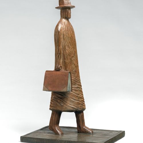 Jean - Michel Folon, 1934 - 2005 Sans bagages (2005)

Sculpture

Bronze

Patine &hellip;