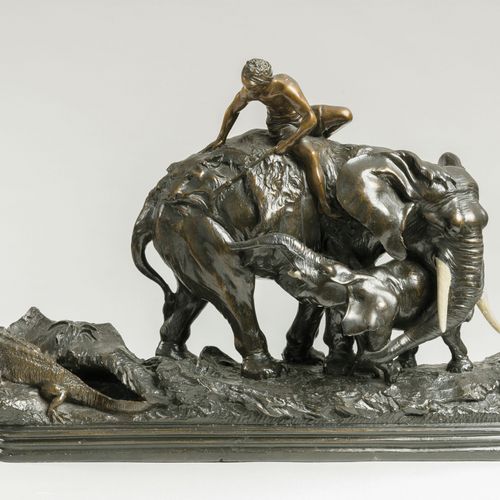 Antonio Amorgasti, 1880 - 1942 Mahout (1925)

Sculpture

Plâtre

Patine brune

S&hellip;
