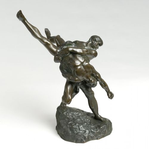 Jef Lambeaux, 1852 - 1908 Lutteurs

Sculpture

Bronze

Patine brune foncée

Sig.&hellip;