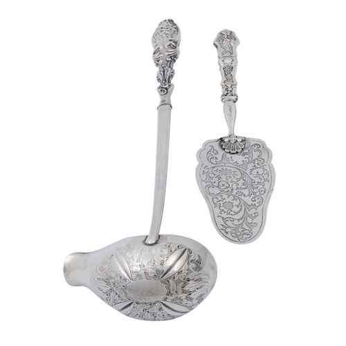 BERLIN 2 Vorlegeteile, Silber, 19. Jhd. BERLIN 2 serving pieces, silver, 19th c.&hellip;