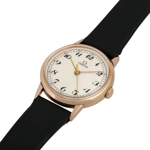 OMEGA 1940er Vintage Armbanduhr. OMEGA 1940s Vintage wrist watch. Rare case in r&hellip;