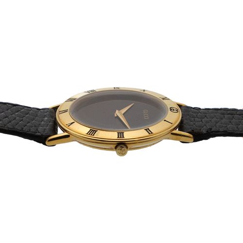 GUCCI VINTAGE Armbanduhr "3000.2.M". GUCCI VINTAGE wrist watch "3000.2.M". Gold &hellip;