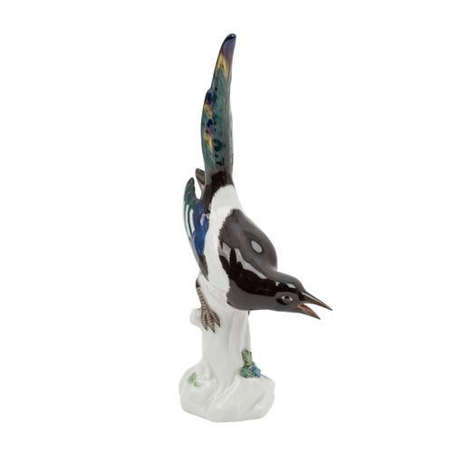 MEISSEN 'Elster', 1. Wahl, 20. Jh. MEISSEN "Magpie", 1er choix, 20e s. Porcelain&hellip;