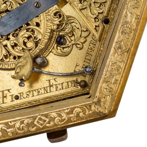 FRIEDBERGER HORIZONTAL TISCHUHR, OROLOGIO DA TAVOLO ORIZZONTALE FRIEDBERGER, fin&hellip;