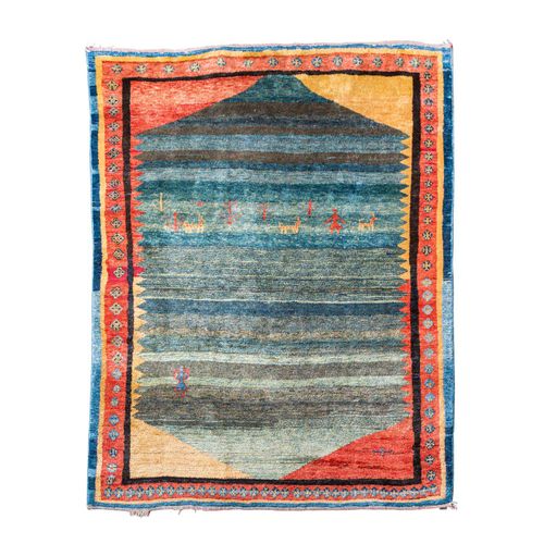 Orientteppich. GABBEH/IRAN, 20. Jh., 250x200 cm Oriental carpet. Gabbeh/Iran, 20&hellip;