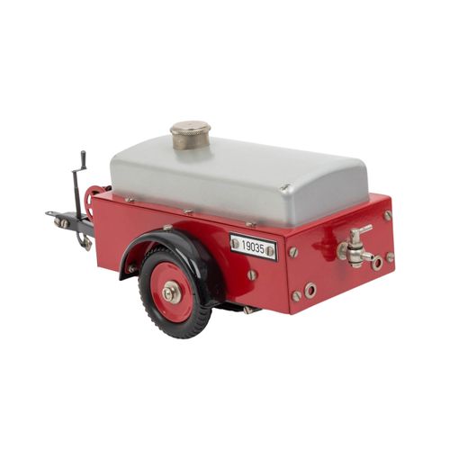 MÄRKLIN Feuerwehr LKW mit Anhänger 19035 Camion de pompiers MÄRKLIN avec remorqu&hellip;